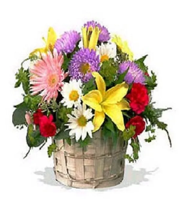 Joy of Flowers Basket